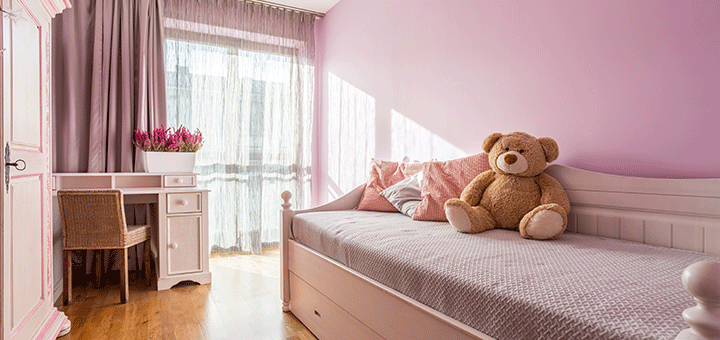 rolety do pokoju dziewczynki